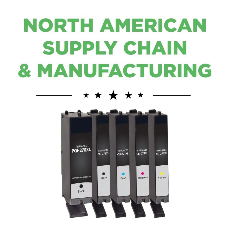 Clover Imaging Remanufactured High Yield Black, Black, Cyan, Magenta, Yellow Ink Cartridges for Canon PGI-270XL/CLI-271XL 5-Pack