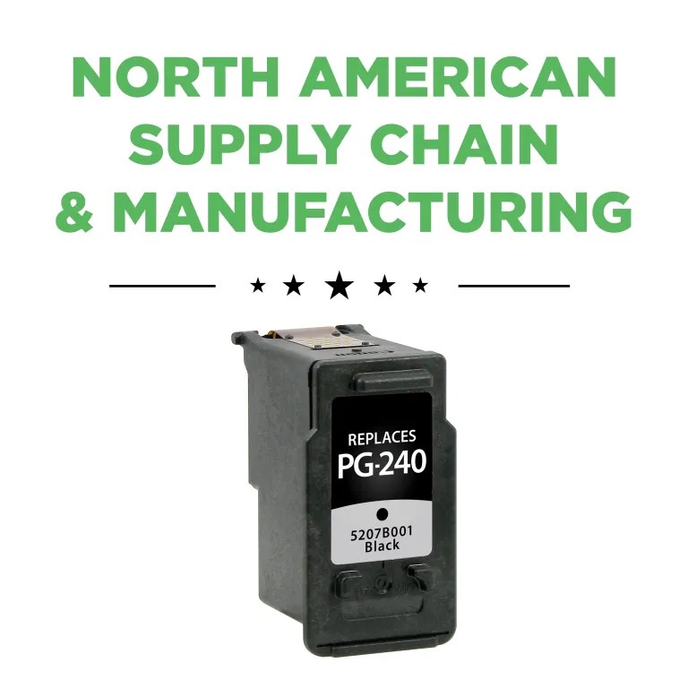 Clover Imaging Remanufactured Black Ink Cartridge for Canon PG-240 (5207B001)