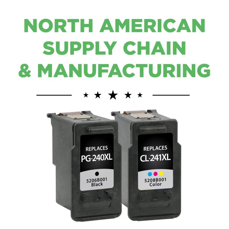 Clover Imaging Remanufactured High Yield Black, Color Ink Cartridges for Canon PG-240XL/CL-241XL 2-Pack