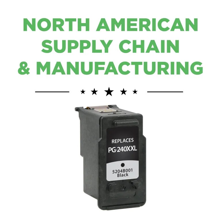 Clover Imaging Remanufactured Extra High Yield Black Ink Cartridge for Canon PG-240XXL (5204B001)