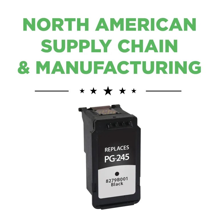 Clover Imaging Remanufactured Black Ink Cartridge for Canon PG-245 (8279B001)