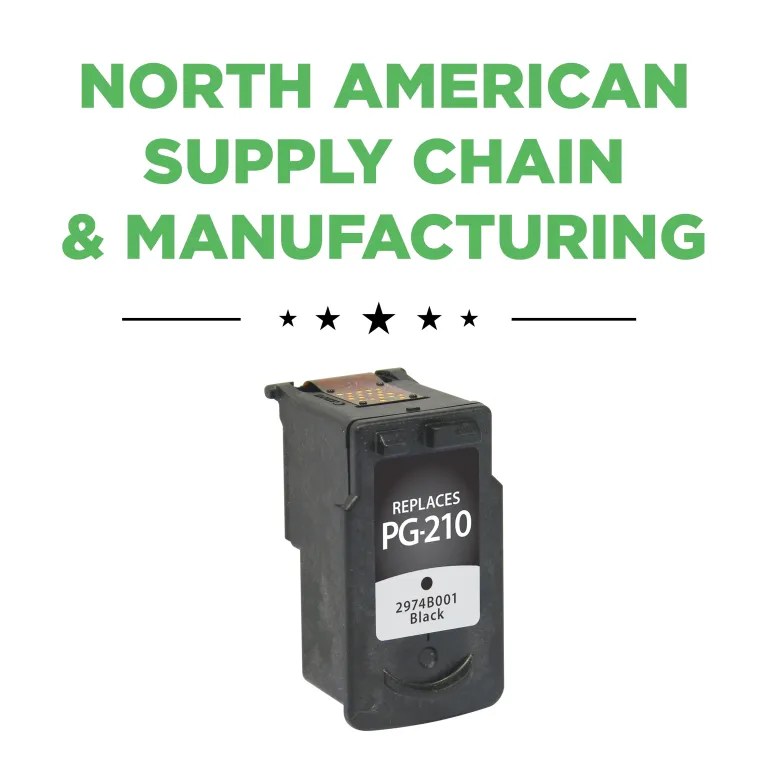 Clover Imaging Remanufactured Black Ink Cartridge for Canon PG-210 (2974B001)