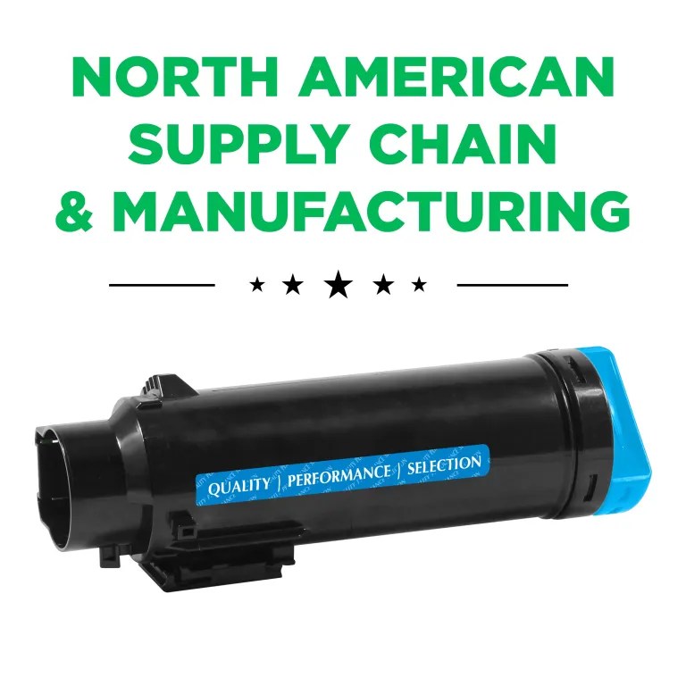 Clover Imaging Remanufactured Extra High Yield Cyan Toner Cartridge for Dell H825