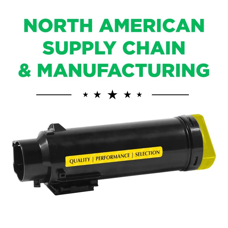 Clover Imaging Remanufactured Extra High Yield Yellow Toner Cartridge for Dell H825