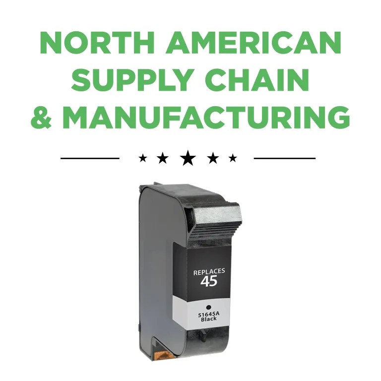 Clover Imaging Non-OEM New 100% New Alternative Black Ink Cartridge for HP 45 (51645A)