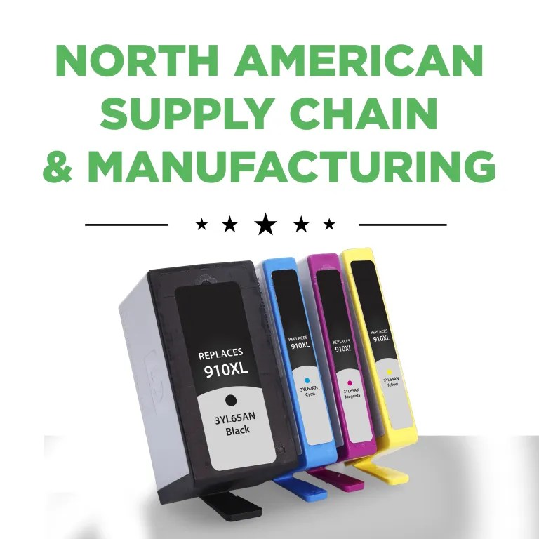 Clover Imaging Remanufactured High Yield Black, Cyan, Magenta, Yellow Ink Cartridges for HP 910XL 4-Pack