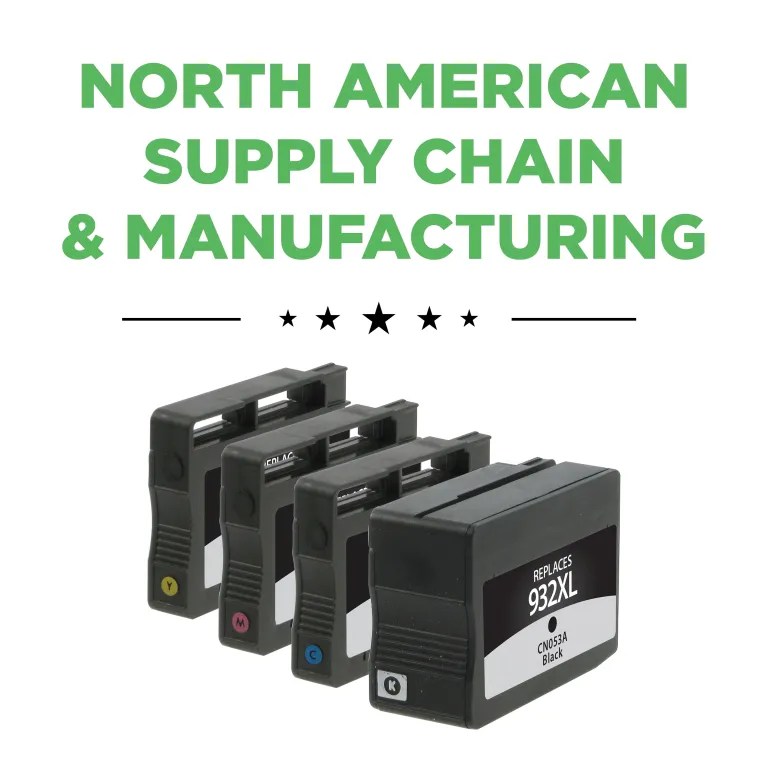 Clover Imaging Remanufactured High Yield Black, Cyan, Magenta, Yellow Ink Cartridges for HP 932XL/933 (N9H62FN) 4-Pack