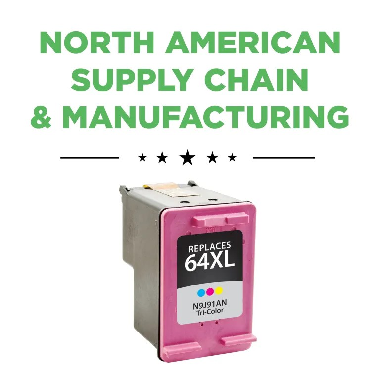 Clover Imaging Remanufactured High Yield Tri-Color Ink Cartridge for HP 64XL (N9J91AN)