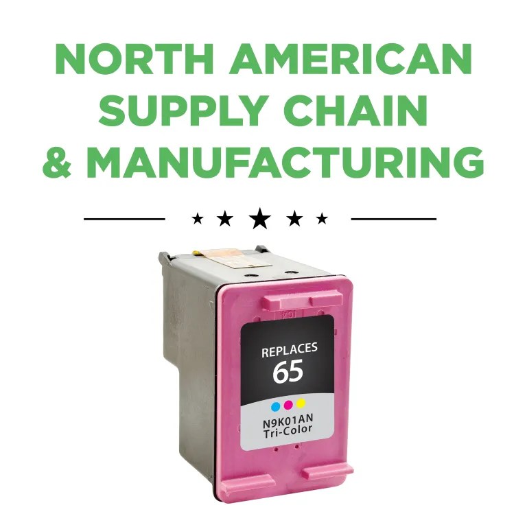 Clover Imaging Remanufactured Tri-Color Ink Cartridge for HP 65 (N9K01AN)