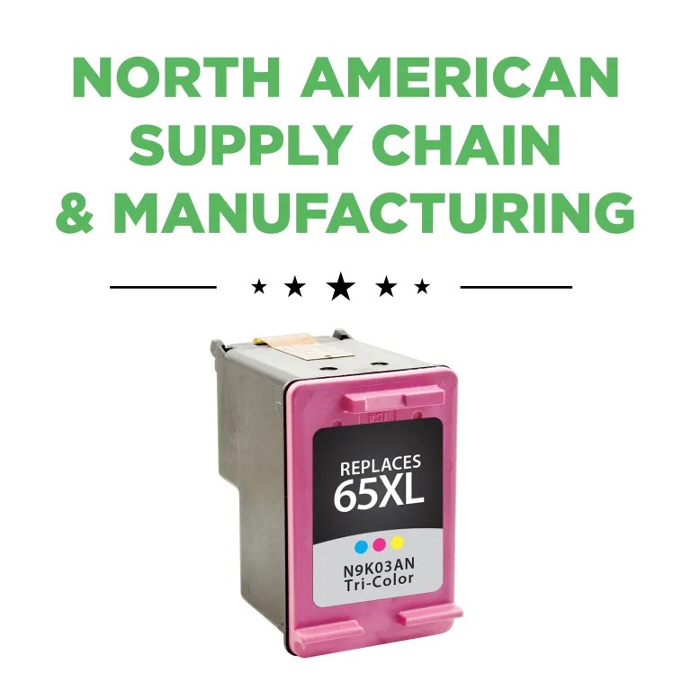 Clover Imaging Remanufactured High Yield Tri-Color Ink Cartridge for HP 65XL (N9K03AN)