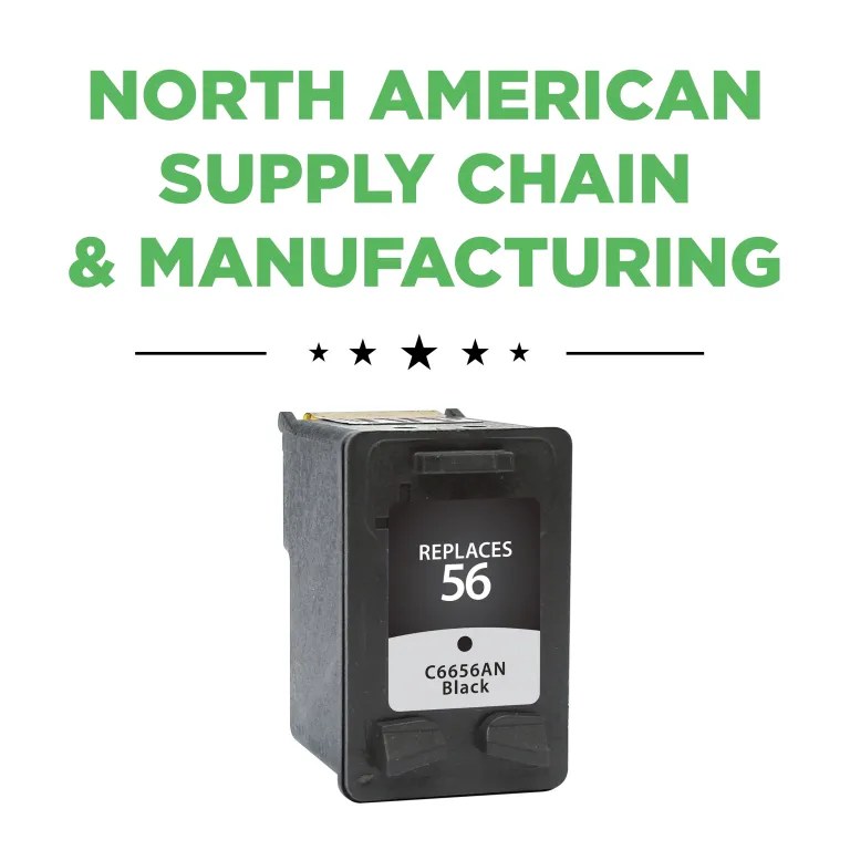 Clover Imaging Remanufactured Black Ink Cartridge for HP 56 (C6656AN)