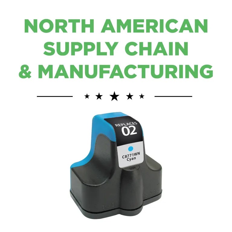 Clover Imaging Remanufactured High Yield Cyan Ink Cartridge for HP 02 (C8771WN)