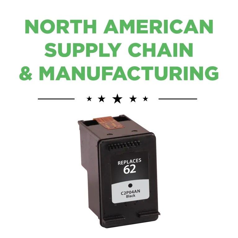 Clover Imaging Remanufactured Black Ink Cartridge for HP 62 (C2P04AN)