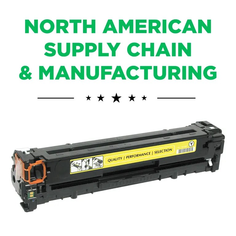 Clover Imaging Remanufactured Yellow Toner Cartridge for HP 125A (CB542A)