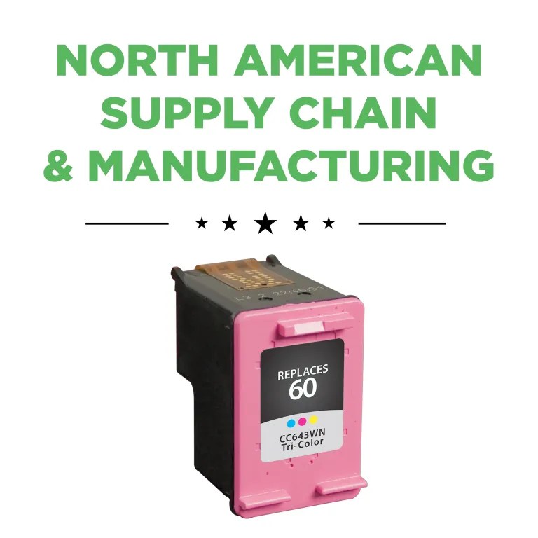 Clover Imaging Remanufactured Tri-Color Ink Cartridge for HP 60 (CC643WN)