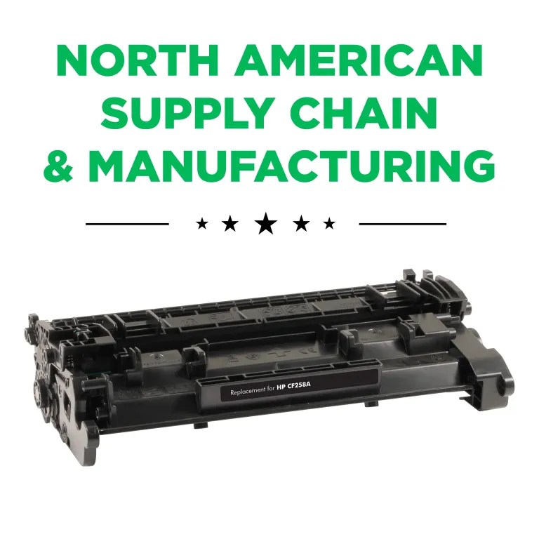 Clover Imaging Remanufactured Toner Cartridge (Reused OEM Chip) for HP 58A (CF258A)