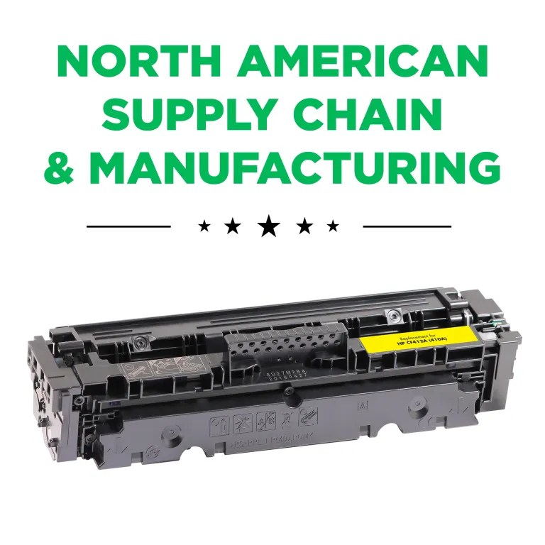 Clover Imaging Remanufactured Yellow Toner Cartridge for HP 410A (CF412A)