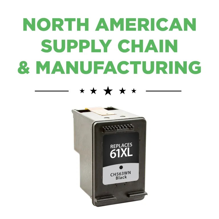 Clover Imaging Remanufactured High Yield Black Ink Cartridge for HP 61XL (CH563WN)