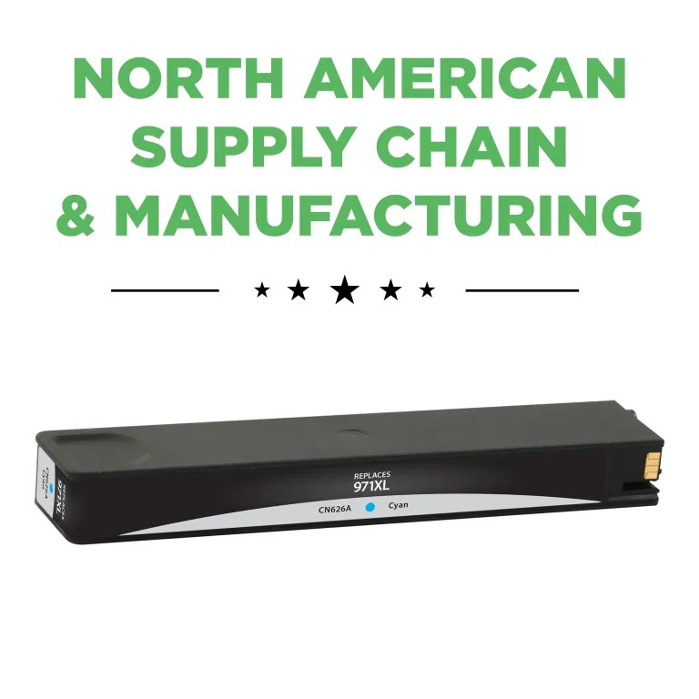 Clover Imaging Remanufactured High Yield Cyan Ink Cartridge for HP 971XL (CN626AM)