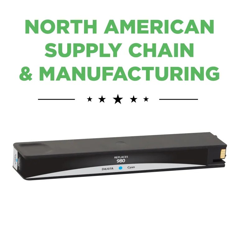 Clover Imaging Remanufactured Cyan Ink Cartridge for HP 980 (D8J07A)