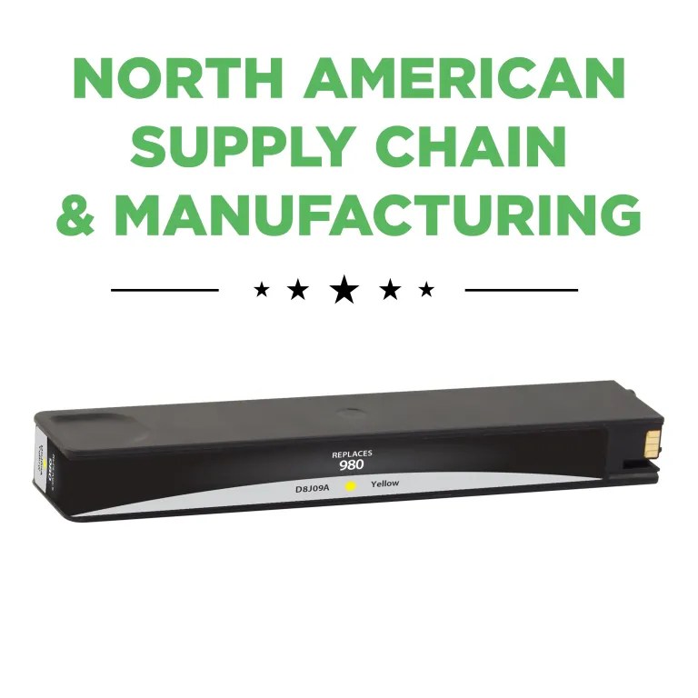 Clover Imaging Remanufactured Yellow Ink Cartridge for HP 980 (D8J09A)