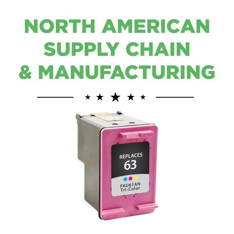 Clover Imaging Remanufactured Tri-Color Ink Cartridge for HP 63 (F6U61AN)