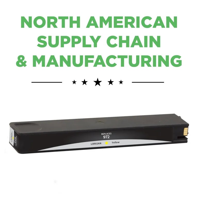 Clover Imaging Remanufactured Yellow Ink Cartridge for HP 972 (L0R92AN)