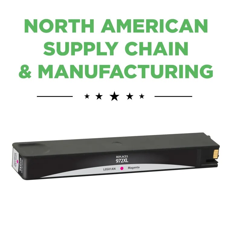 Clover Imaging Remanufactured High Yield Magenta Ink Cartridge for HP 972XL (L0S01AN)