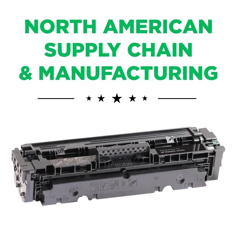 Clover Imaging Remanufactured High Yield Black Toner Cartridge (Reused OEM Chip) for HP 414X (W2020X)
