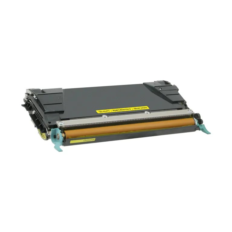 Clover Imaging Remanufactured High Yield Yellow Toner Cartridge for Lexmark C520/C522/C524/C534