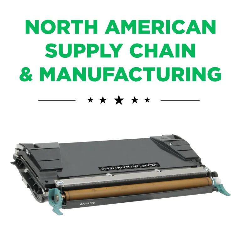 Clover Imaging Remanufactured Black Toner Cartridge for Lexmark C734