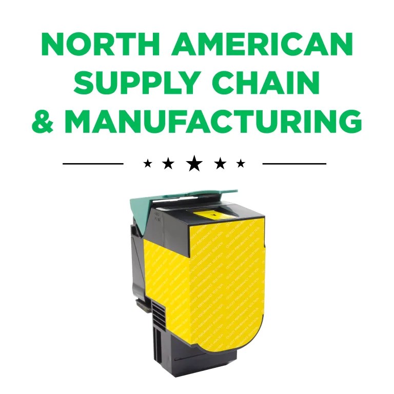 Clover Imaging Remanufactured High Yield Yellow Toner Cartridge for Lexmark CS310/CS410/CS510