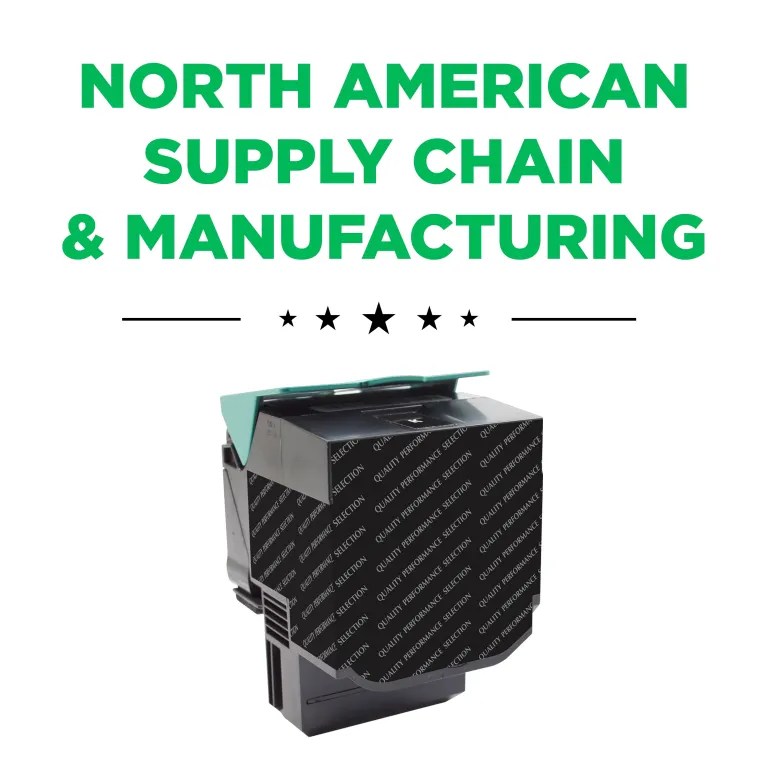 Clover Imaging Remanufactured High Yield Black Toner Cartridge for Lexmark CS417/CS517