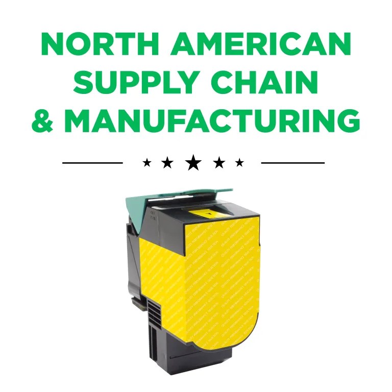 Clover Imaging Remanufactured High Yield Yellow Toner Cartridge for Lexmark CS417/CS517