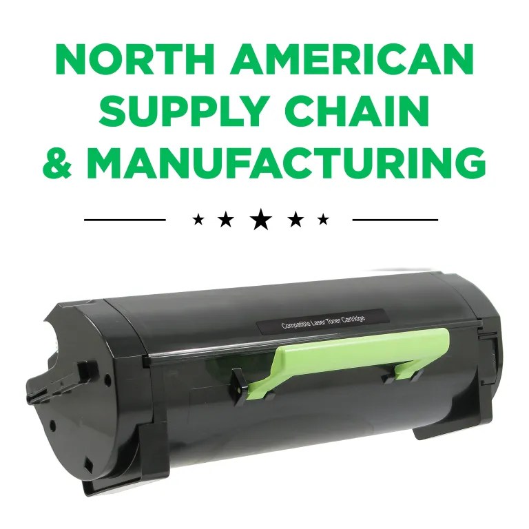 Clover Imaging Remanufactured Extra High Yield Toner Cartridge for Lexmark MS410/MS415/MS510/MS610/MX410/MX510/MX610