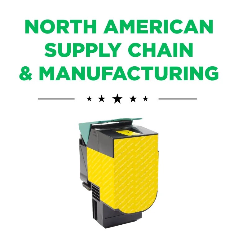 Clover Imaging Remanufactured Yellow Toner Cartridge for Lexmark XC2130