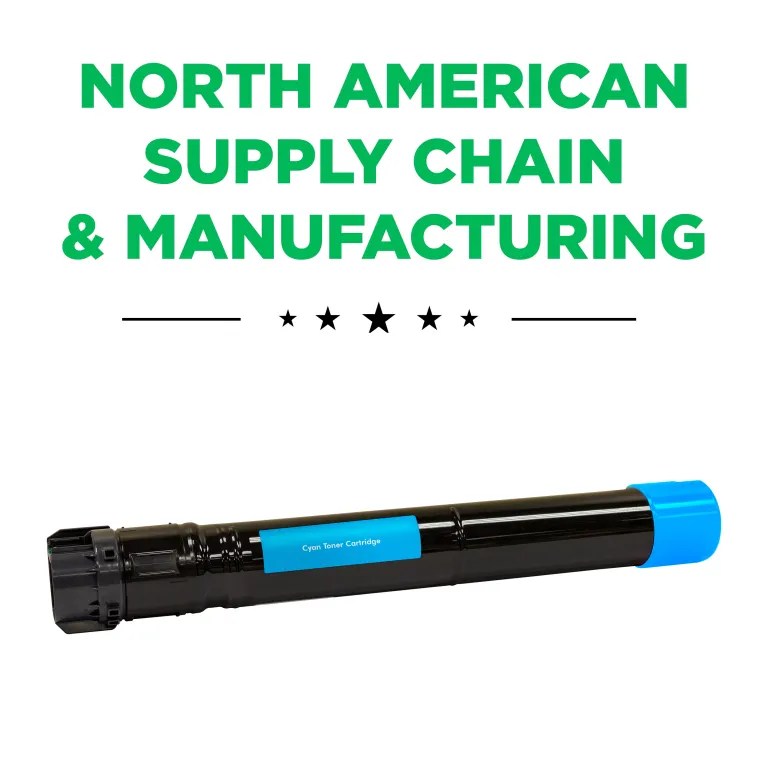 Clover Imaging Remanufactured Cyan Toner Cartridge for Xerox 006R01516