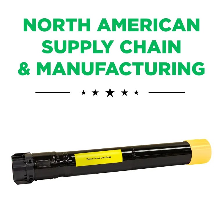 Clover Imaging Remanufactured Yellow Toner Cartridge for Xerox 006R01514