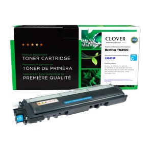 Clover Imaging Remanufactured Cyan Toner Cartridge for Brother TN210 Clover Imaging Remanufactured Cyan Toner Cartridge for Brother TN210