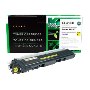 Clover Imaging Remanufactured Yellow Toner Cartridge for Brother TN210 Clover Imaging Remanufactured Yellow Toner Cartridge for Brother TN210
