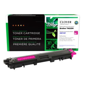 Clover Imaging Remanufactured High Yield Magenta Toner Cartridge for Brother TN225 Clover Imaging Remanufactured High Yield Magenta Toner Cartridge for Brother TN225