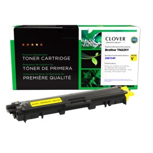 Clover Imaging Remanufactured High Yield Yellow Toner Cartridge for Brother TN225 Clover Imaging Remanufactured High Yield Yellow Toner Cartridge for Brother TN225