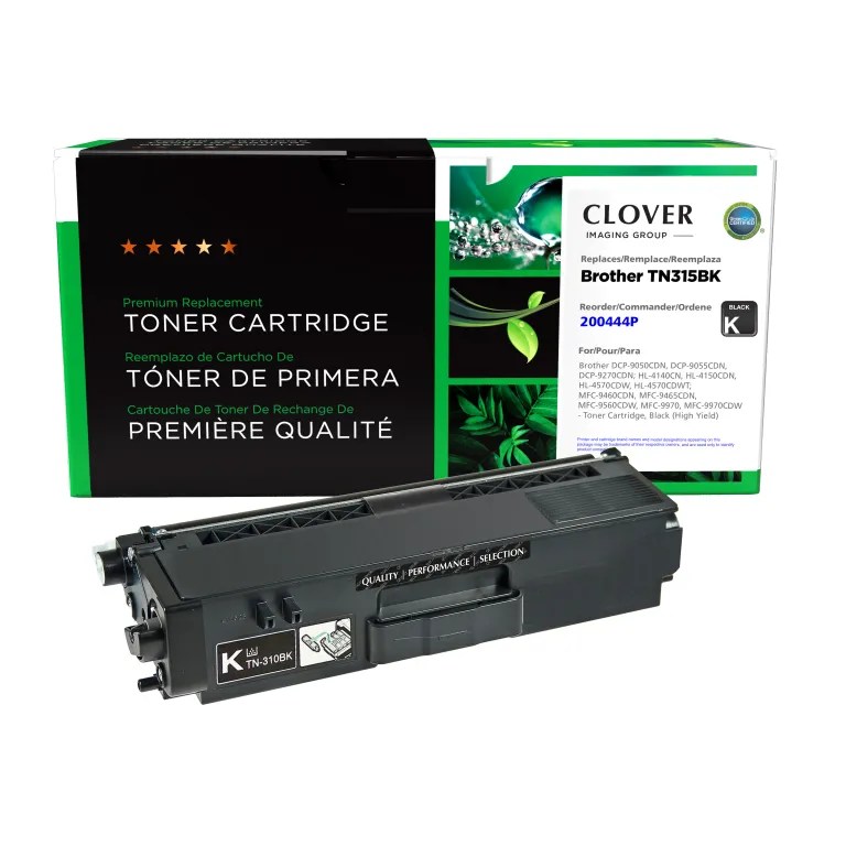 Clover Imaging Remanufactured High Yield Black Toner Cartridge for Brother TN315
