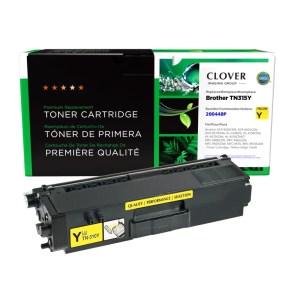 Clover Imaging Remanufactured High Yield Yellow Toner Cartridge for Brother TN315 Clover Imaging Remanufactured High Yield Yellow Toner Cartridge for Brother TN315