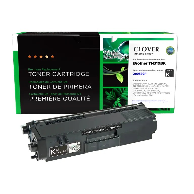 Clover Imaging Remanufactured Black Toner Cartridge for Brother TN310