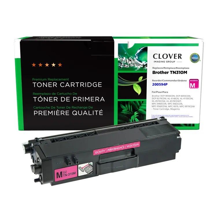 Clover Imaging Remanufactured Magenta Toner Cartridge for Brother TN310