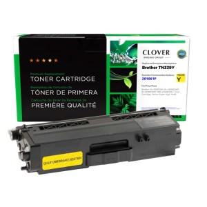 Clover Imaging Remanufactured Super High Yield Yellow Toner Cartridge for Brother TN339 Clover Imaging Remanufactured Super High Yield Yellow Toner Cartridge for Brother TN339