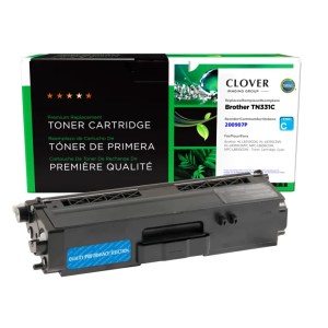 Clover Imaging Remanufactured Cyan Toner Cartridge for Brother TN331 Clover Imaging Remanufactured Cyan Toner Cartridge for Brother TN331