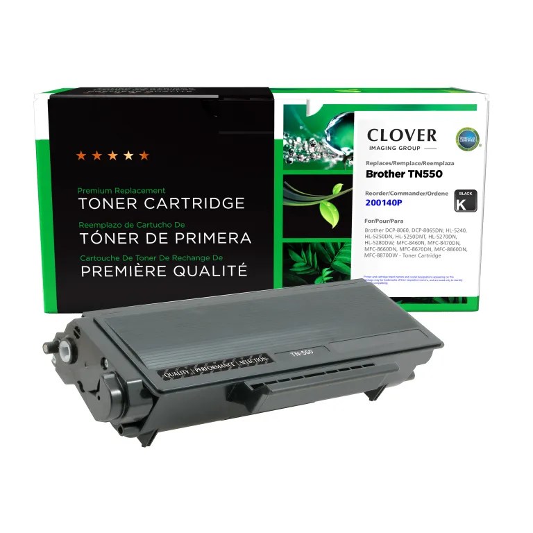 Clover Imaging Remanufactured Toner Cartridge for Brother TN550