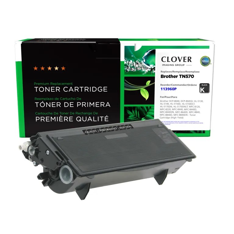 Clover Imaging Remanufactured High Yield Toner Cartridge for Brother TN570